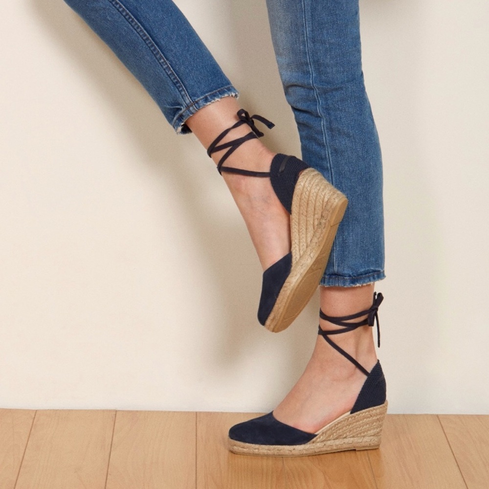 NIB Reformation Romy Espadrille Wedge